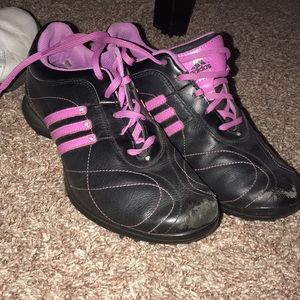 Black Adidas Golf Shoes